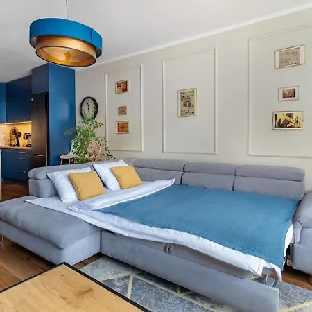 Indigo Premium 2 Bedroom With Parking Apartment Poznan